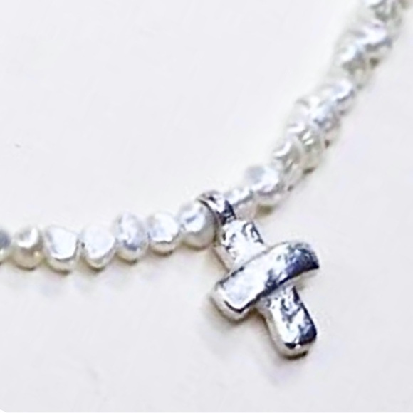 RARE Silpada Stunning Vintage Sterling Silver and Freshwater Pearl Necklace - Picture 2 of 9